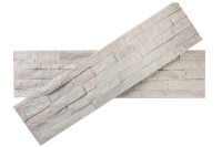 Текстура белого кварцита 3D панели RKS SLATE White Quartz Classic, крупный план